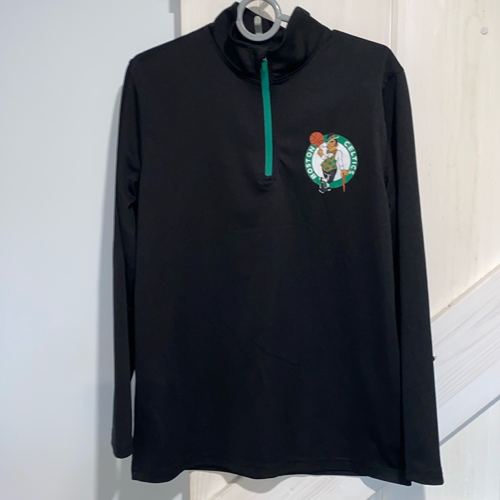 NBA Boston Celtics 1/4 Zip Pullover Top